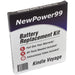 Kindle Voyage Battery Replacement Kit with Tools and Extended Life Battery and Full One Year Warranty - NewPower99 CANADA