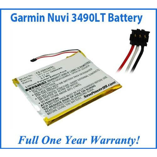 Garmin Nuvi 3490LT Battery Replacement Kit with Tools, Video Instructions, Extended Life Battery and Full One Year Warranty - NewPower99 CANADA