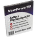 Garmin Nuvi 610T Battery Replacement Kit with Tools, Video Instructions, Extended Life Battery and Full One Year Warranty - NewPower99 CANADA