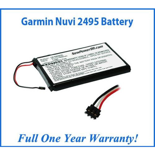 Garmin Nuvi 2495 Battery Replacement Kit with Tools, Video Instructions, Extended Life Battery and Full One Year Warranty - NewPower99 CANADA
