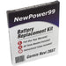 Garmin Nuvi 265T Battery Replacement Kit with Tools, Video Instructions, Extended Life Battery and Full One Year Warranty - NewPower99 CANADA