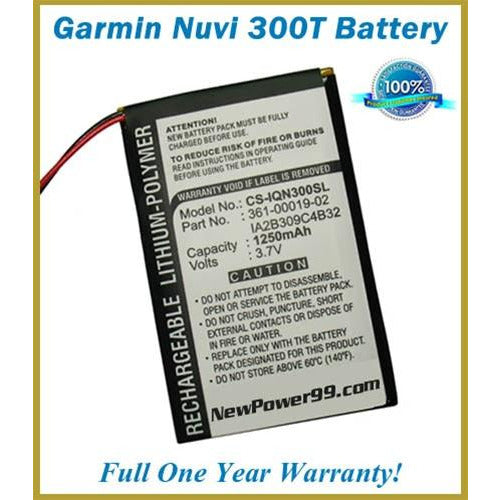 Battery Replacement Kit For The Garmin Nuvi 300T GPS - NewPower99 CANADA
