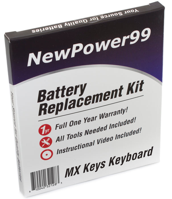 MX Keys Keyboard Battery Replacement Kit