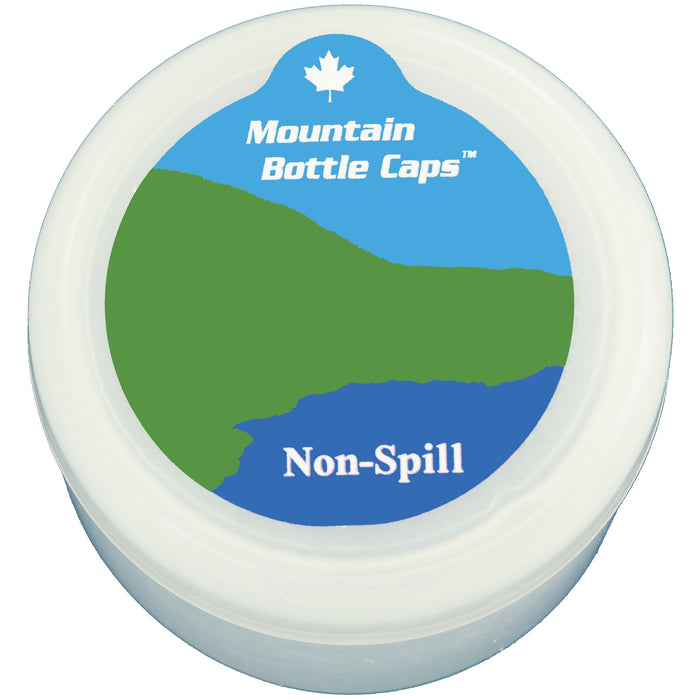 Made in Canada - Non-Spill, Leak-Proof Bottle Caps for 3 & 5 Gallon Water Bottles, 100 Pack - BPA Free - from MOUNTAIN BOTTLE CAPS™