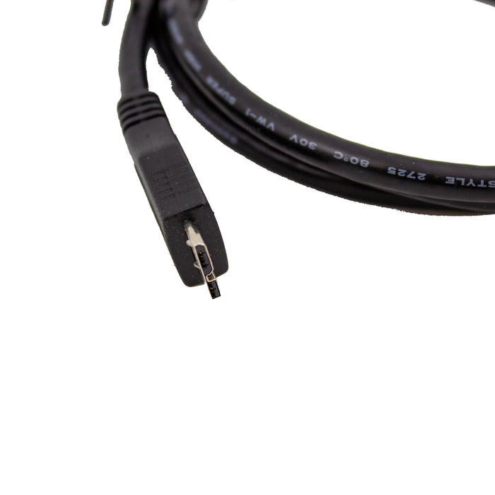 USB 3.0 A Male to Micro-B Charger Cable - 1 meter (3.3 feet)