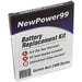 Battery Replacement Kit For Garmin Nuvi - 361-00035-03 - NewPower99 CANADA